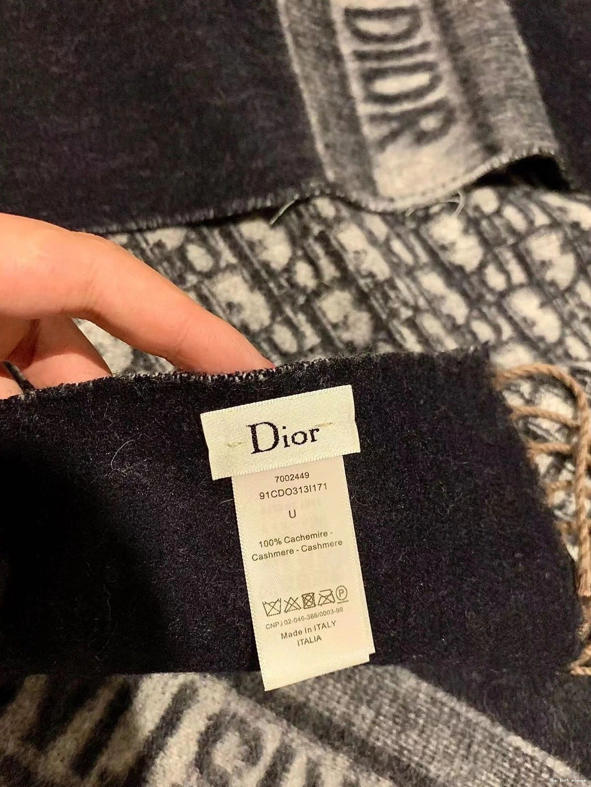 BLANKET THROW OBLIQUE WOOL 0822